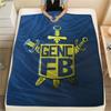 Fenerbahçe Youth  Print Flannel Blanket, High quality Comfortable for All Seasons, Home Decor, Warmth and Comfort