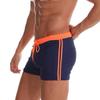 Sports Men's Boxers Plain Stitching Comfortable Fashion Lace-up Swimming Shorts Men