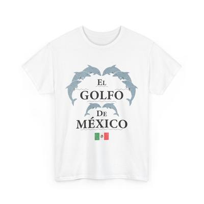 Футболка Gung of Mexico, Эль-Гольфо-де-Мексико, Флаг Мексики, Женская, Мужская, Милая футболка