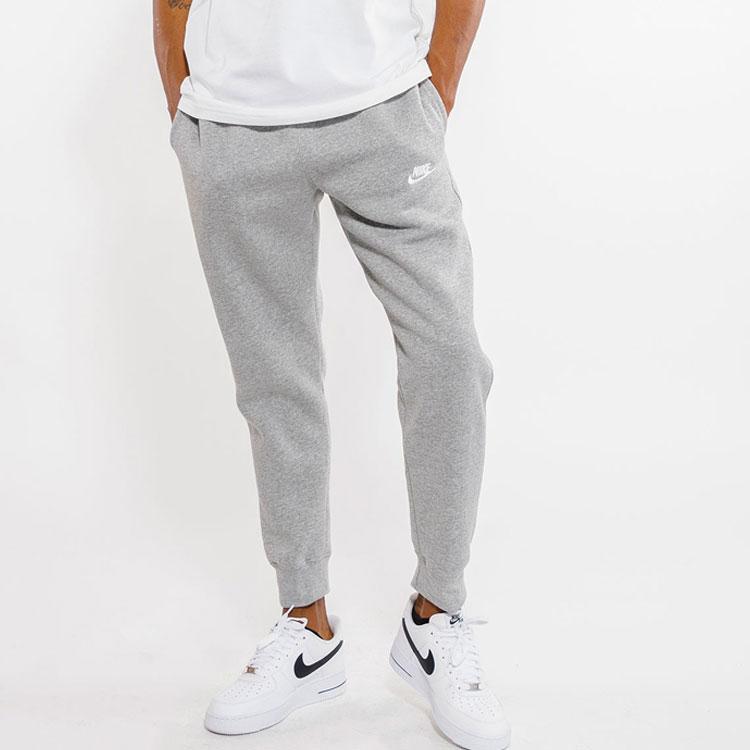 Nike Мужские спортивные штаны-джоггеры Club Fleece 'Темно-серый меланж' BV2672-063
