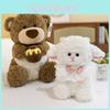 Adorable New Plush Bear Toy Soft Cartoon Sheep Doll Comforting Sleep Buddy For Kids