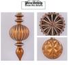 Painted Christmas Ball Ornaments & Pine Cones Set for Tree Decoration & Window Display