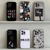Чехол для телефона Drake O-OvO OWL для iPhone 16,15,14,13,12,11, Pro, Max, Plus, X, XS, SE4, E, Mini, Мягкий черный чехол