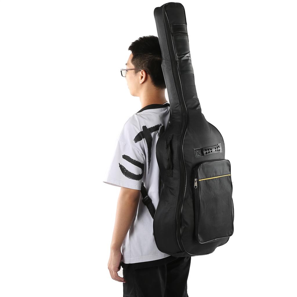 Guitar Storage Bag Oxford Cloth Shoulder Strap or Handheld Type Musical Instrument Packet