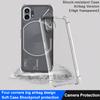 IMAK для Nothing Phone (2) Прозрачный чехол для телефона Четыре угла защита от падения Мягкая задняя крышка из ТПУ