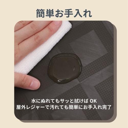 Fujiboeki Folding Container Basket, Khaki, 45cm Wide X 31.5cm Deep X 25cm High, with Handle for Easy Carrying, 26L Capacity, Large Size, Product Numbe