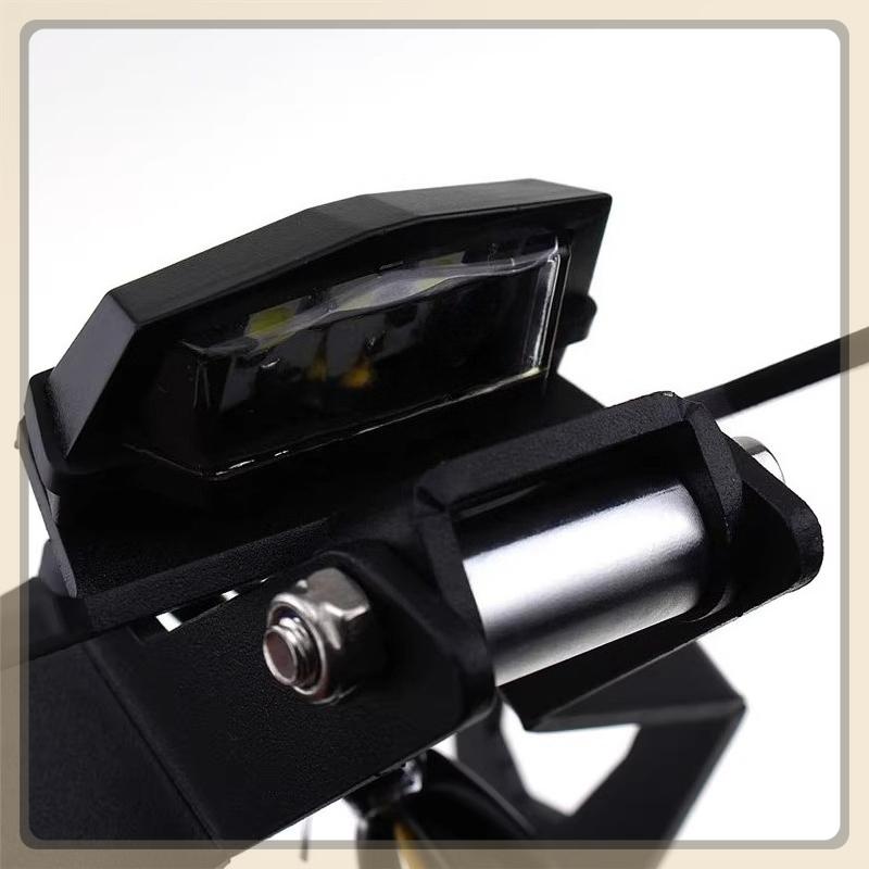 Motorcycle rear license plate holder with LED light plate holder for Suzuki GSX-R150 GSX-S 125 GSXS 150 GSX-R125 2017-
