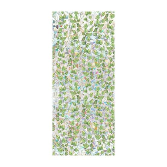 Цветочная витражная пленка для окон Лотос Ипомея Цветочная статическая наклейка на окно Снимаемая Декоративная Статическая наклейка Блокирующая УФ-излучение Наклейки для приватности для гостиной