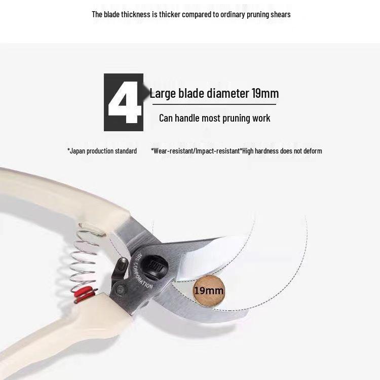 Японский секатор 130DX: Премиальные садовые секаторы для цветов и фруктов