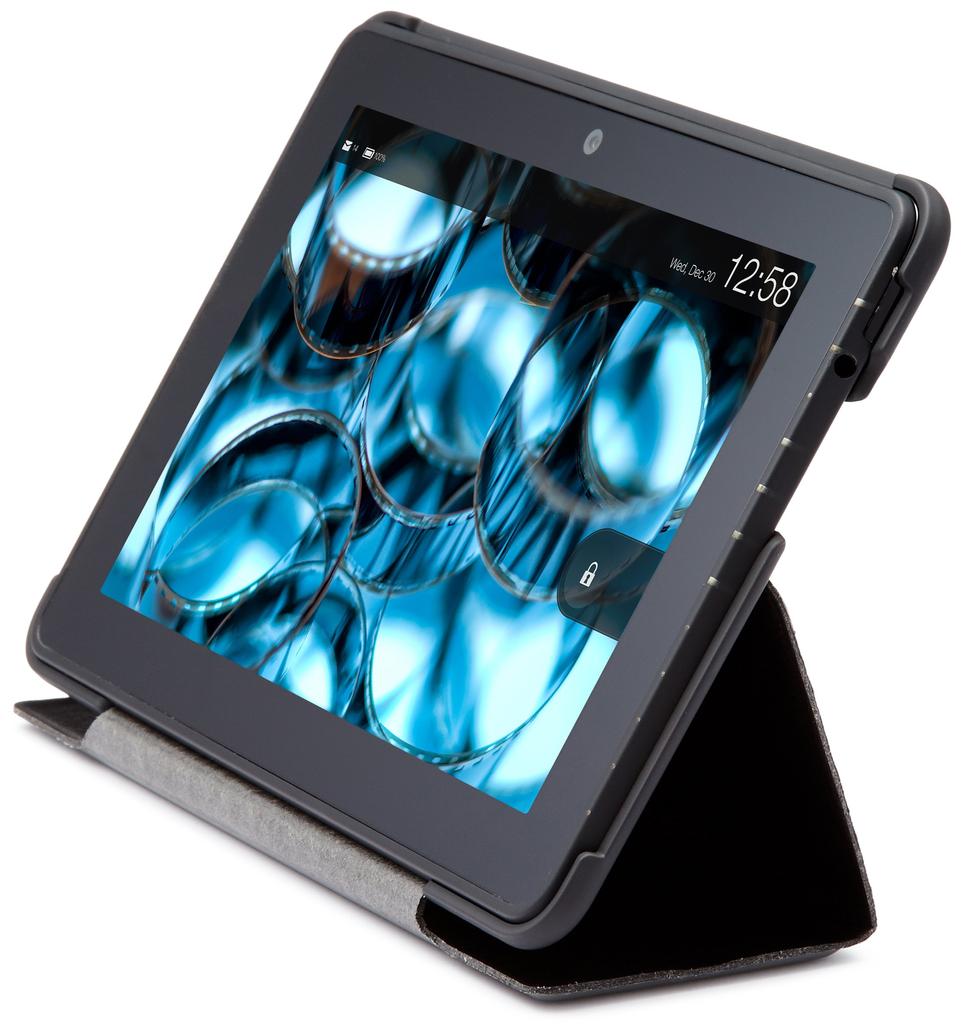 BUFFALO Fire HDX Exclusive Flap Case Black (Kindle Cover)