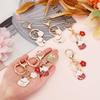 OLYCRAFT Lucky Cat and Flower Keychains, Set of 6