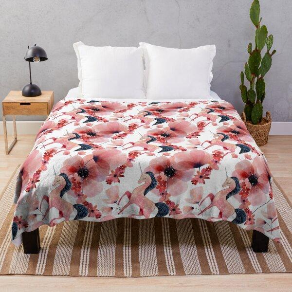 Fable Flower Blanket Blanket Home Decor Blanket Office Lunch Break Thermal Blanket