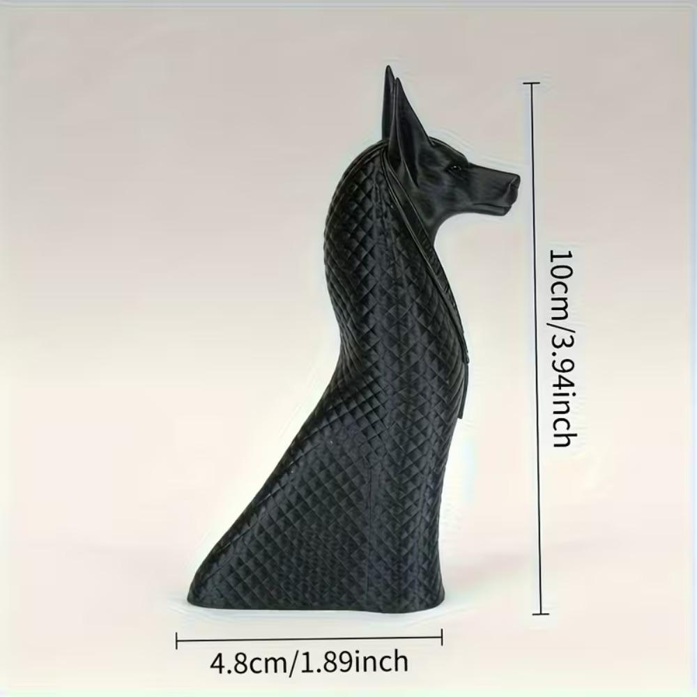Статуя египетского бога Анубиса, 3D-печатная древнеегипетская таинственная статуя бога-хранителя, Статуя-декорация для любителей домашних животных, Собака