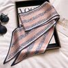 Long Neckerchief Skinny Hair Bands Women Silk Scarfs Fashion Headbands Bag Scarves Print Hairband Neck Scarf For Ladies 14x147cm