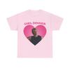 Girl dinner Stephen Kalyn pink hearT-Shirt