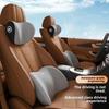 Ergonomic Car Headrest Memory Foam Neck and Waist Pillow