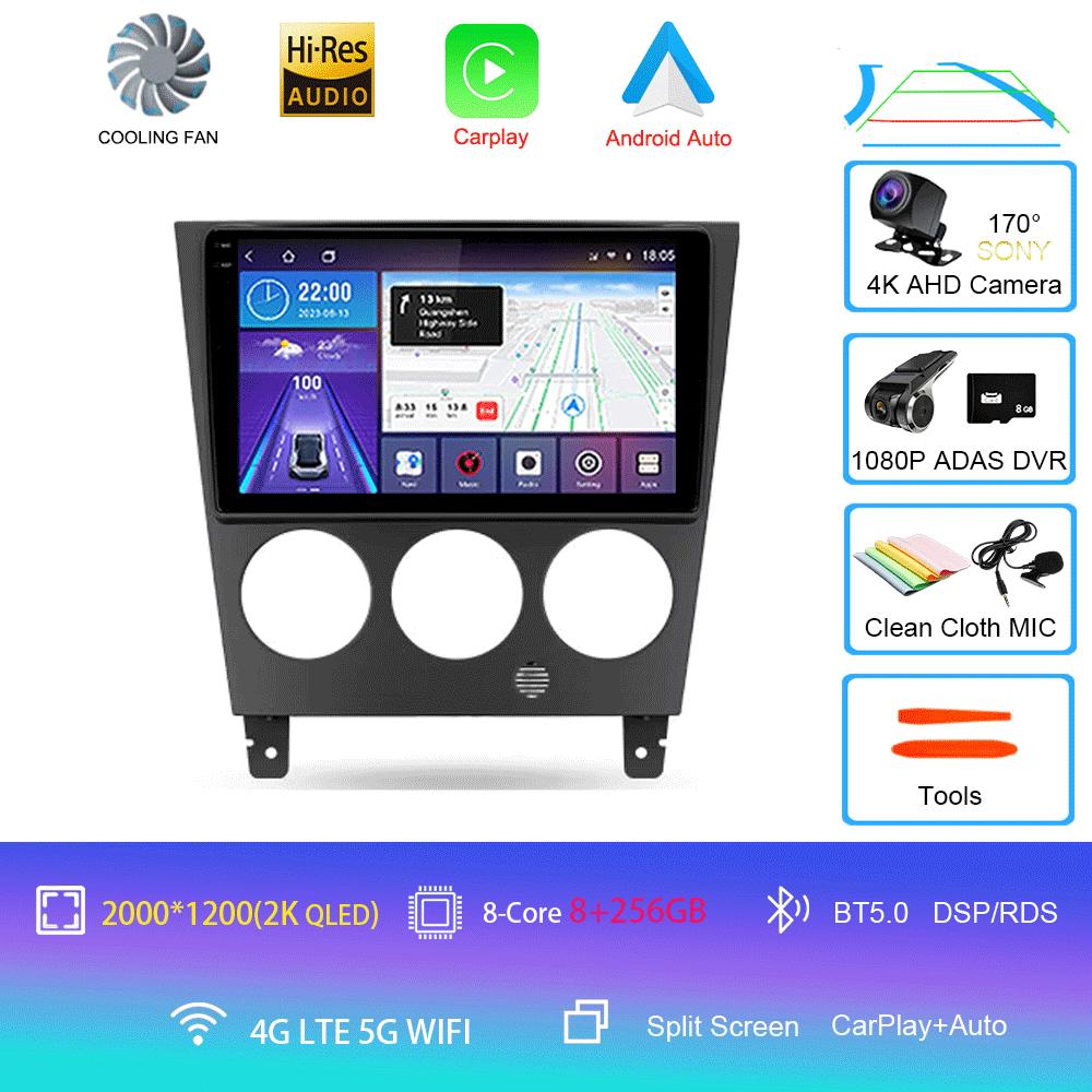 Car Radio Android 14 For Subaru Impreza GD GG 2002 - 2007 Navigation Multimedia Player Stereo WiFi+4G Video Head Unit BT DSP DVD
