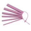6Pcs Teether Stick Silicone Jaw Grading Bite Blocks Force Trainer Kit Speech Communication Aids Soft Purple