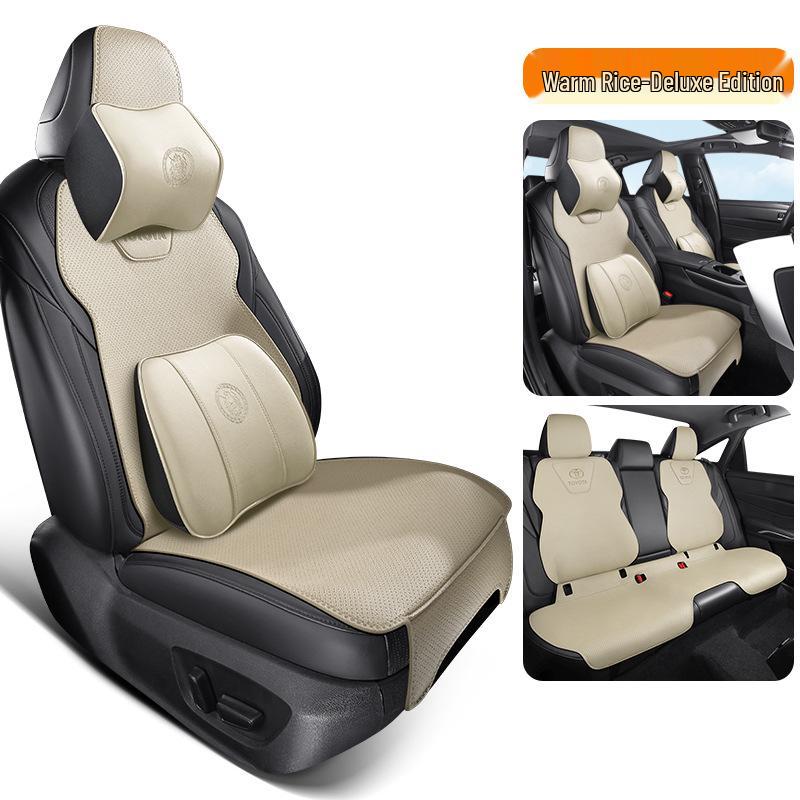 2023 Toyota C-HR Комплектация Comfort 2.0L Полуобъемная перфорированная кожаная накладка на седло - Всесезонная.