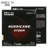HUIESON HURRICANE-STORM EX-600 Table Tennis Rubber 2.2mm Thickness Durable Ping Pong Rubber for 40+ Loop with Control