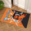 Naruto Character Customize Text Floor Mat Perfect for Dormitory Living Rooms Balcony Foyer Anti-slip Rug Office home decor Best for Christmas