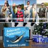 24 Days Lure Advent Calendar Fishing 2025 Advent Calendar Fishing Gifts Christmas Countdown Tackle Lures Gifts Fisherman Adult