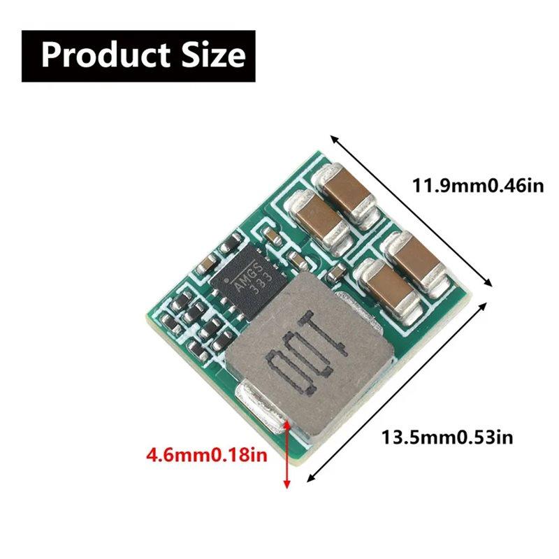 ABBP-MINI 2-8S BEC Voltage Regulator Module 5V/12V Output 6V-35V Input Step-Down Switch Module RC FPV Racing Drone Voltage Regul