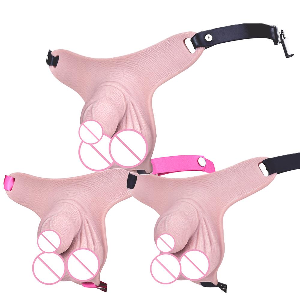 FRKO BDSM Silicone Chastity Cage Lock Belt Device Chastity Pants For Men Full Cover Flirting Adult Sex Toys Male Slave Gay 18 Plus Size Comfortable We