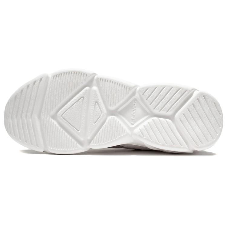 Li Ning Still Shadow Низкие Спортивные Повседневные Кроссовки Женские Бело-Фиолетовые AGLS054-3