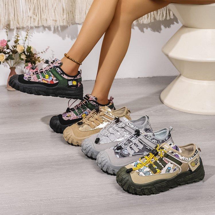 Fashion Daddy Mary Shoes Platform Heightened Korean Women's Sneakers