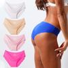 Women Sexy Breathable Comfortable  Cotton Panties Briefs Lingerie Low Waist Underwear EMA