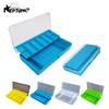 Double Layer Fishing Tackle Box Plastic Accessories Storage Organizer Jig Head Spinner Hook Bait Tool Case Carp Fishing Boxes