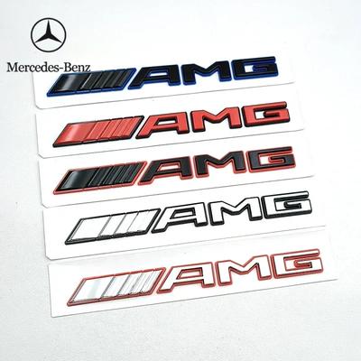 Автонаклейка Benz Горячая 2026 Новая Для Benz Новая 3D ABS Логотип Эмблема AMG Буквы Шильдик на багажник автомобиля Для Mercedes Benz A B C E S GLA GLB GL
