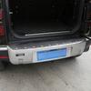Stainless Steel External Rear Bumper Guard Plate Protect Cover Trim,For Land Rover Defender 110 130 2020-2021,Car Accessories XS7