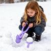 Snowball Maker Snow Ball Toys with Handle Plastic Snowball Claw Tool for Outdoor Indoor Winter Fun Sandcastle Building