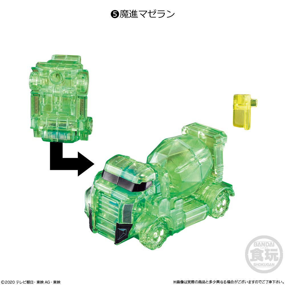 Minipla Mashin Gattai Series 04 Candy and Sweets Sentai (10 Pieces) (Mashin Kiramager)