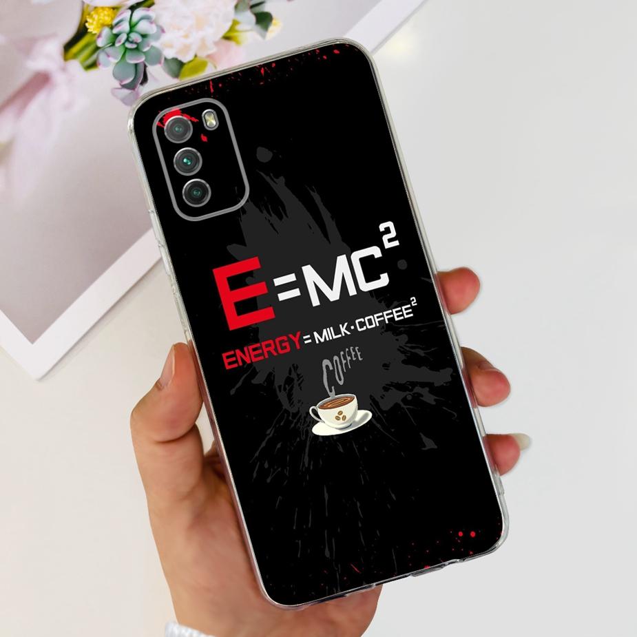 Для Xiaomi Poco M3 Чехол PocoM3 Pro Новый Модный Расписной Чехол Мягкий Силиконовый Чехол для Телефона Для Xiaomi Poco M3 Pro PocoM3 Fundas Coque