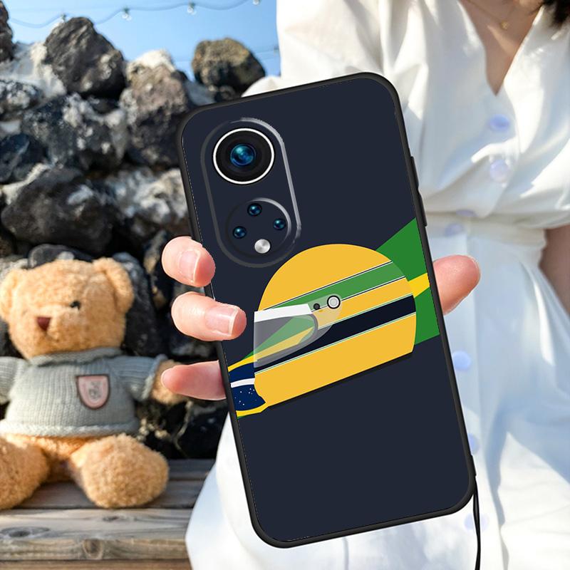 Чехол Ayrton Senna F1 для Honor X8a X9a X6a X7a X6 X7 X8 X9 X9b X8b Honor 70 50 90 Lite Magic 5 6 Pro