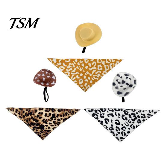 Cute Mini Sunglasses for Duck 7 Inch Desk Goose Clothing Accessories Set, Cowboy Hat Bow Scarf Leopard Print Cow Ornaments Dress Outfit, Clothes