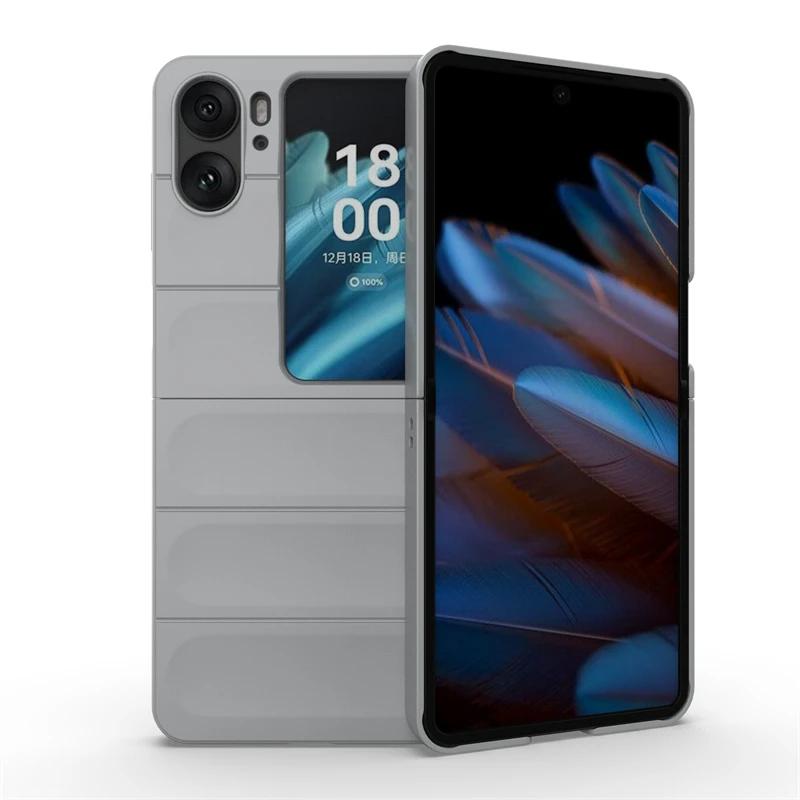 Чехол для OPPO Find N2 Flip 5G Global Back Cover Phone Case Liquid Silicone Anti Fall Shockproof Armor Find N2 Cases Funda Coque