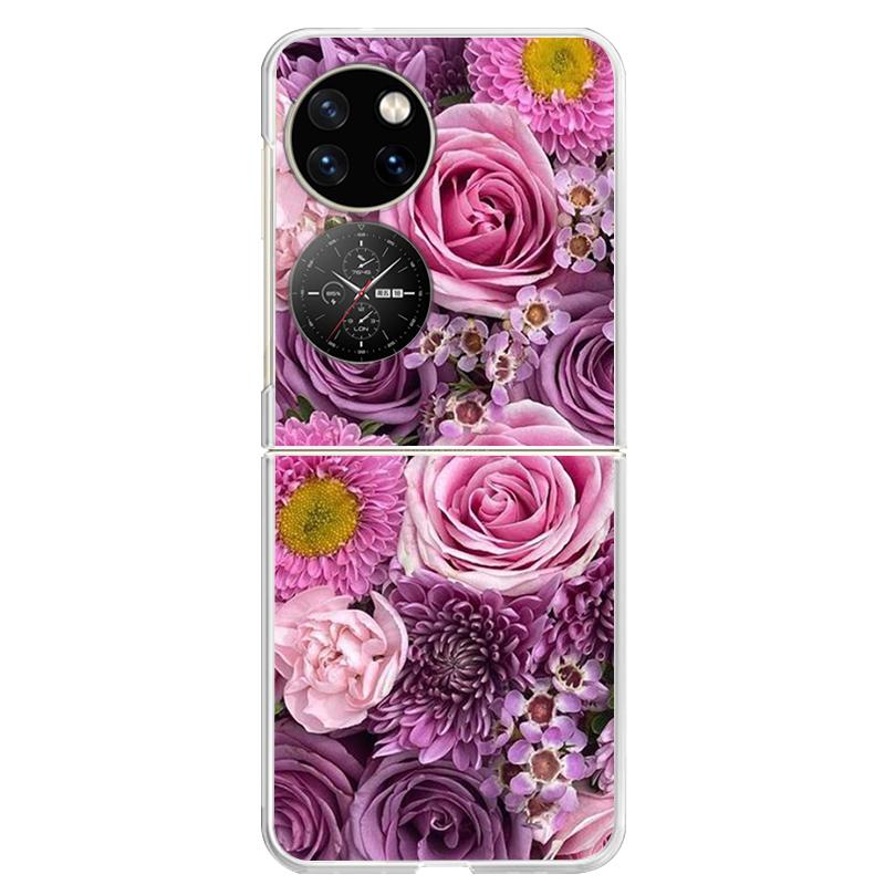 Для Huawei P50 Pocket Чехол Прозрачный Жесткий ПК Задняя Крышка Телефона Для Huawei Pocket 2 Чехлы P50 P 50 PocketS S Чехлы Capa