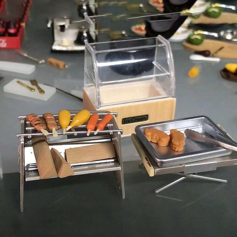 [Jn]Кукольный домик Миниатюра Симуляция Мини Кладовая Модель DIY Аксессуары Сцена Декорации Игрушка