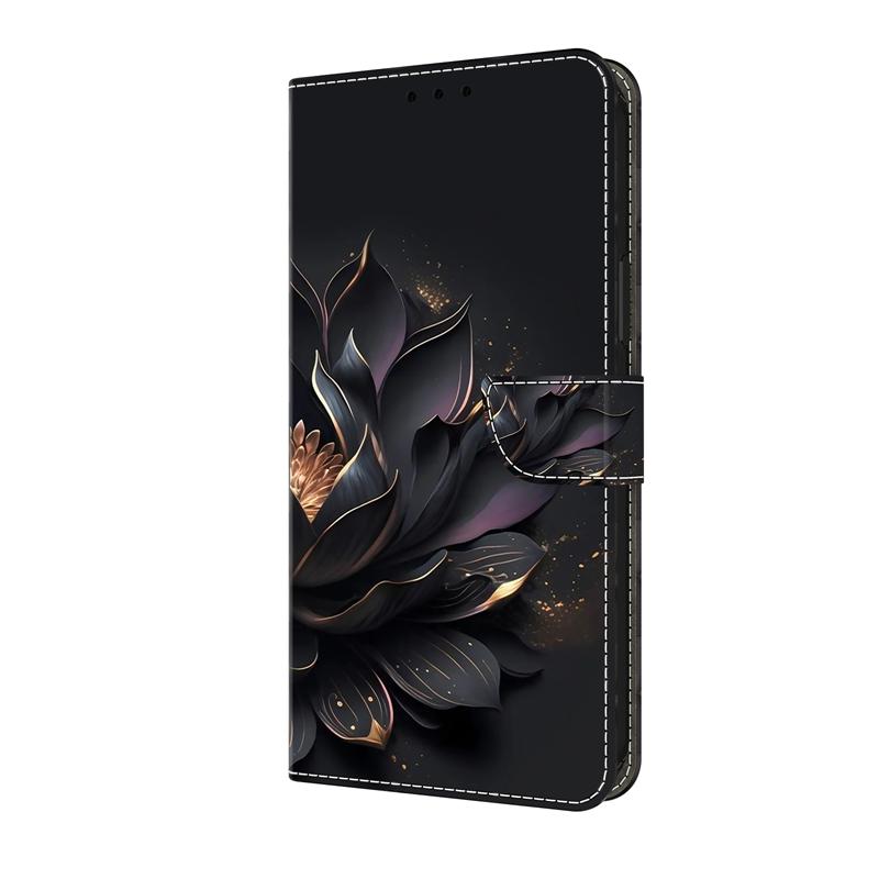 Чехол-кошелек Edge60Pro/Edge60 Fusion с рисунком Розы для Moto G86 G56 G85 G55 G35 G05 G84 G54 G34 G24, задняя крышка из кожи