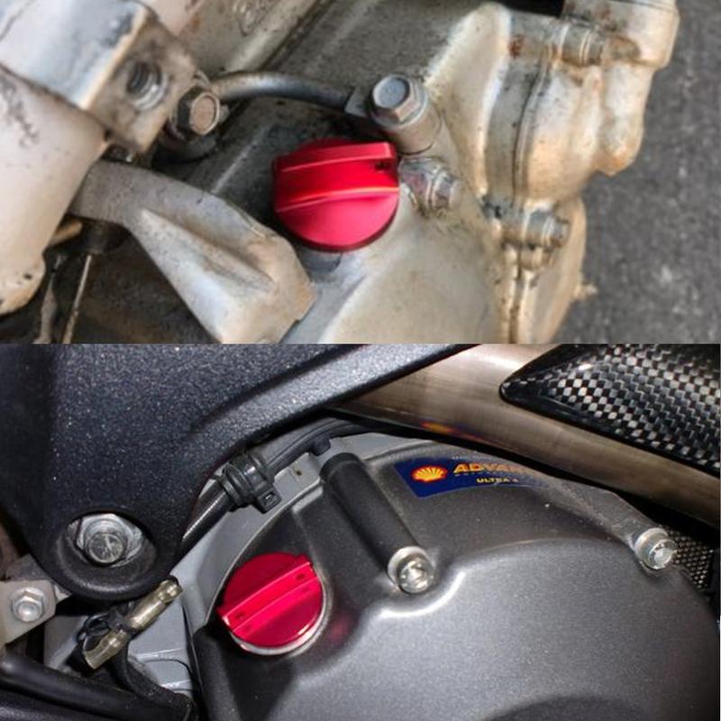 CNC M20*2.5 Aluminum Motorcycle Oil Filler Cap Plug For Honda Yamaha Suzuki Kawasaki Ducati Dirt Bike Motocross Accessories