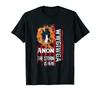 Qanon Wwg1Wga Q Anon The Storm Is Here Patriotic Black Unisex T-Shirt