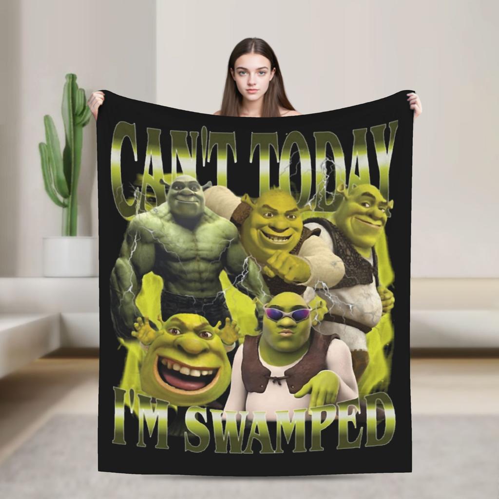 Father Farquaad Shreks Blankets Coral Fleece Plush Autumn Multifunction Soft Throw Blanket for Home Couch Plush Thin Quilt