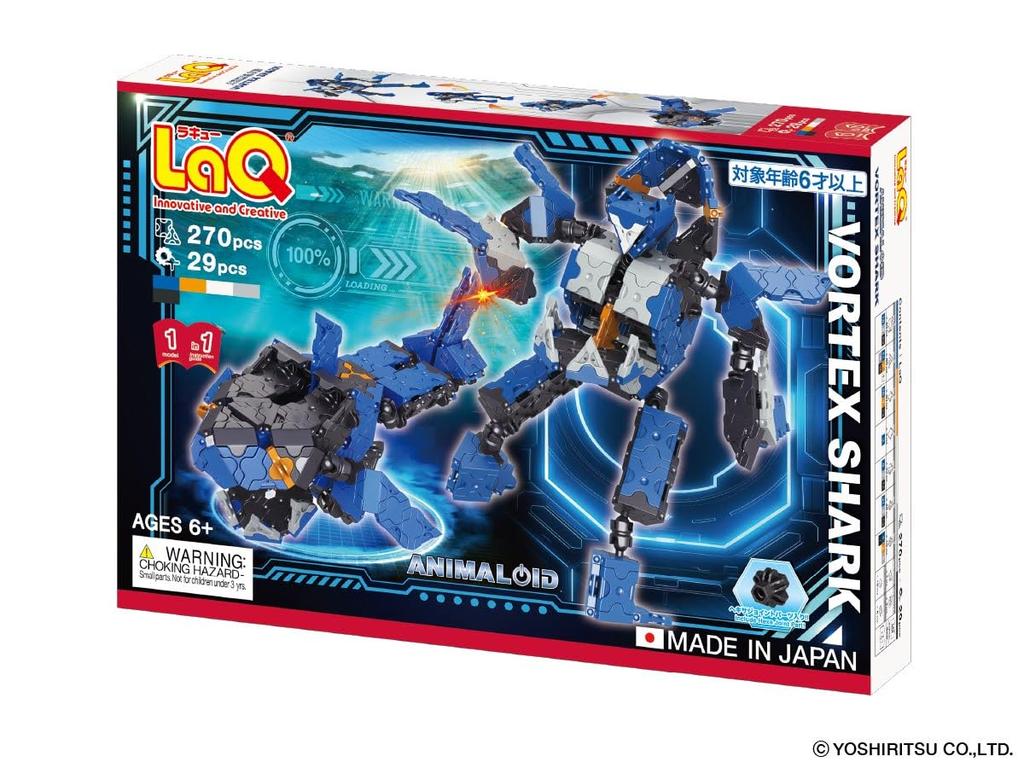 LaQ Animaloid Vortex Shark 270pcs 29pcs L009715 +