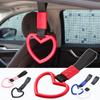 Поезд Автобус Автомобиль Ручка Ремешок Кольцо Сердце Стиль Дрифт Шарм Ремешок Салон Автомобиля Безопасность Поручень Предупреждающее Кольцо Задний Бампер