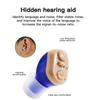Перезаряжаемый мужской аудиофон, мини-невидимый усилитель звука, слуховой аппарат CIC Aide, цифровой скрытый слуховой аппарат для женщин, глухой аппарат
