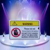 Machine Safety Warning Sign - Do Not Open Door